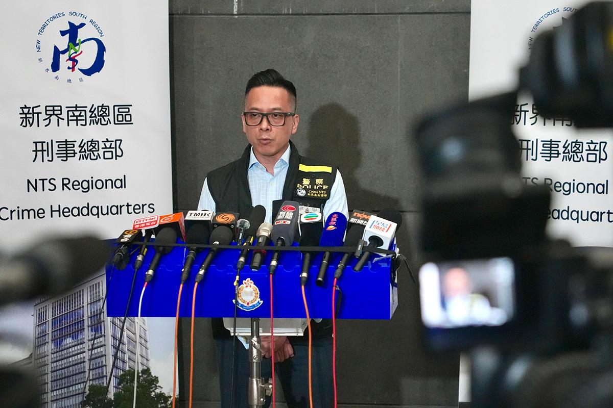 姚永勤表示,本港警方在接收匪徒後隨即以涉嫌搶劫拘捕他。