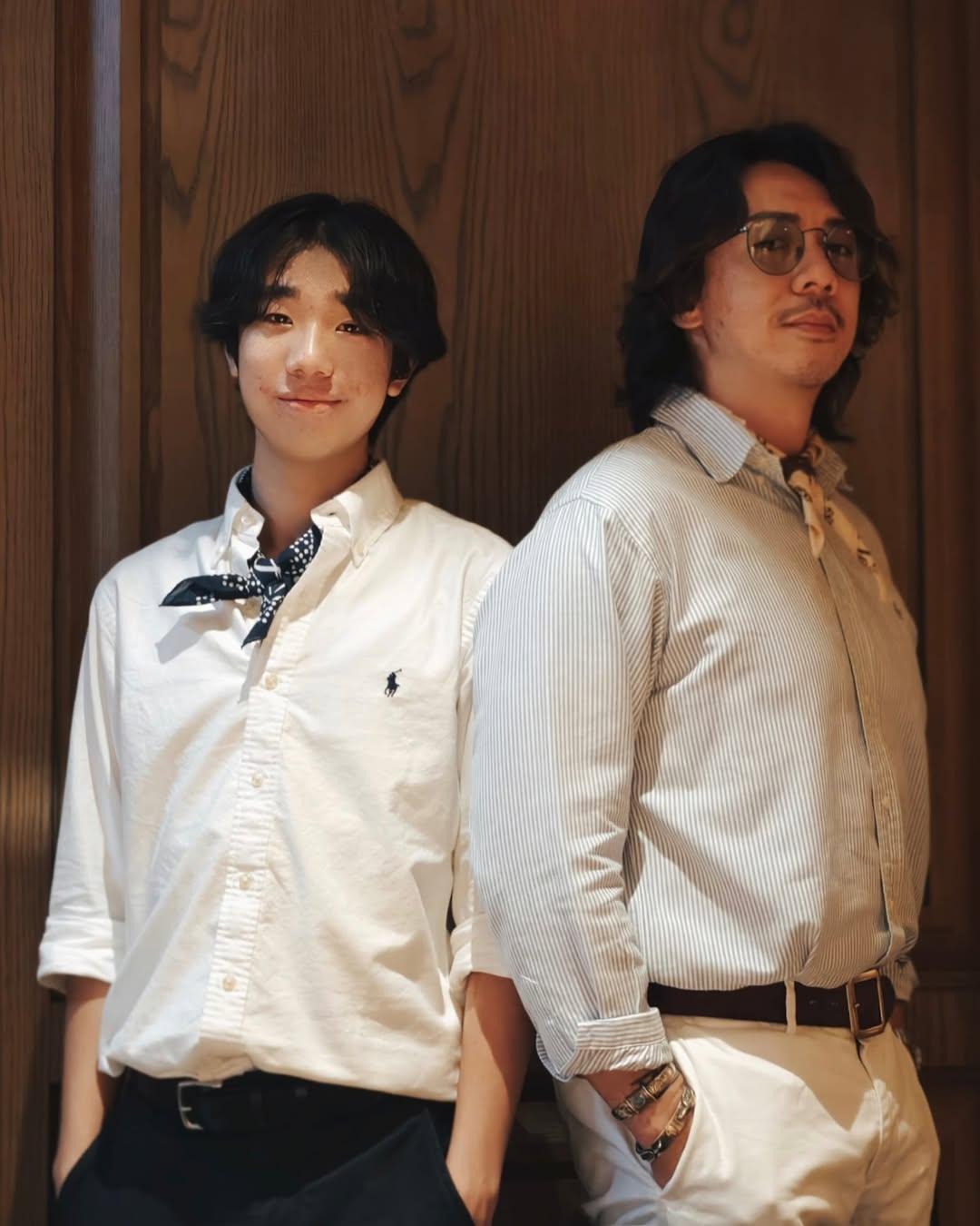 張繼聰與大仔張瞻有話直說。(謝安琪IG)