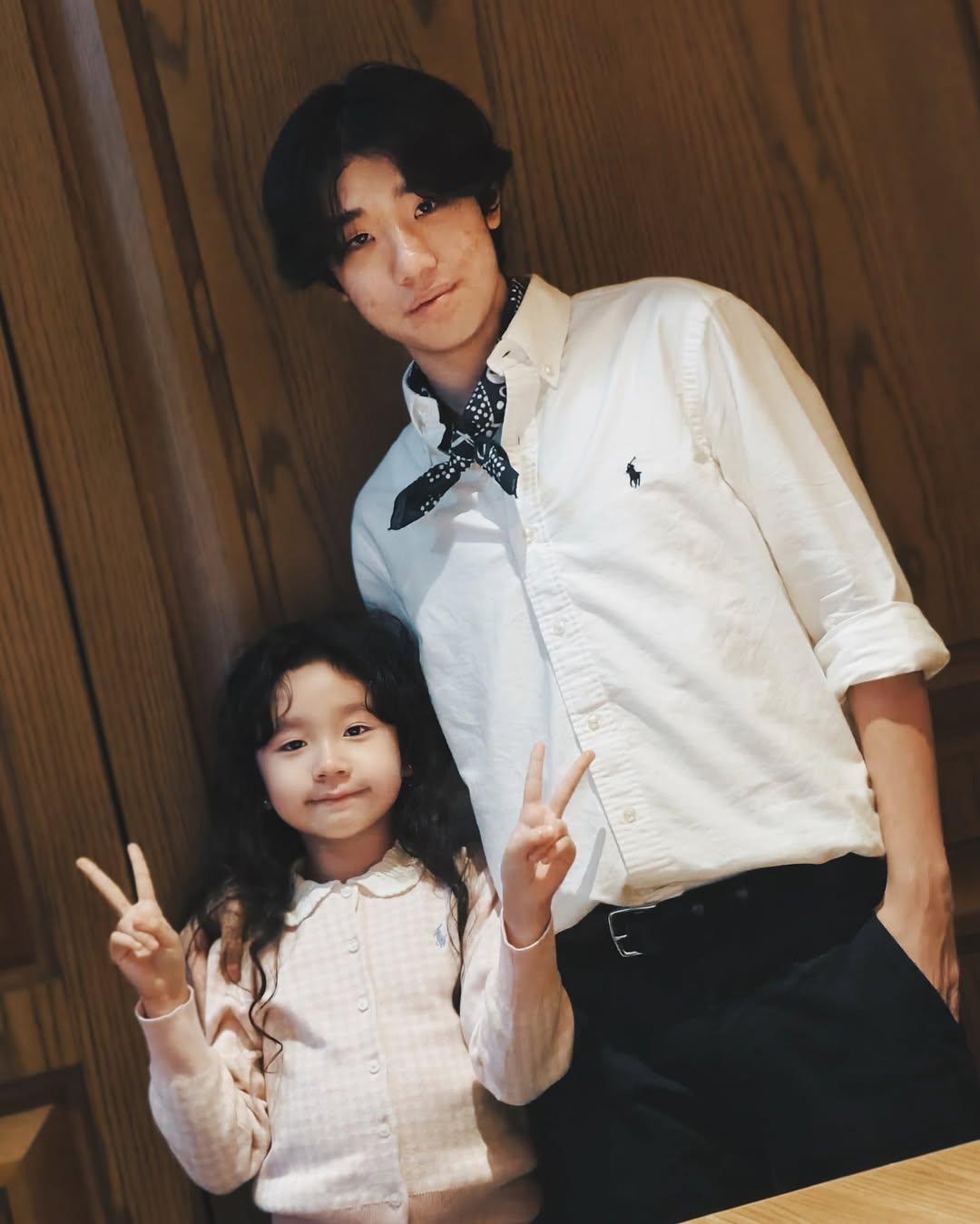 張繼聰表示日後會徵得子女同意,才會po兩人的照片。(謝安琪IG)