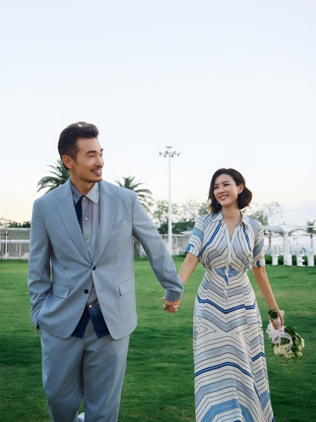 陳豪和陳茵媺二人世界慶祝結婚12周年。