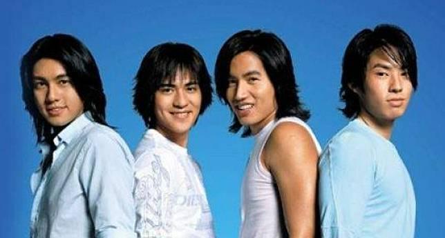 言承旭、吳建豪、朱孝天和周渝民因演出2001年台灣電視劇《流星花園》而組成台灣男子團體F4