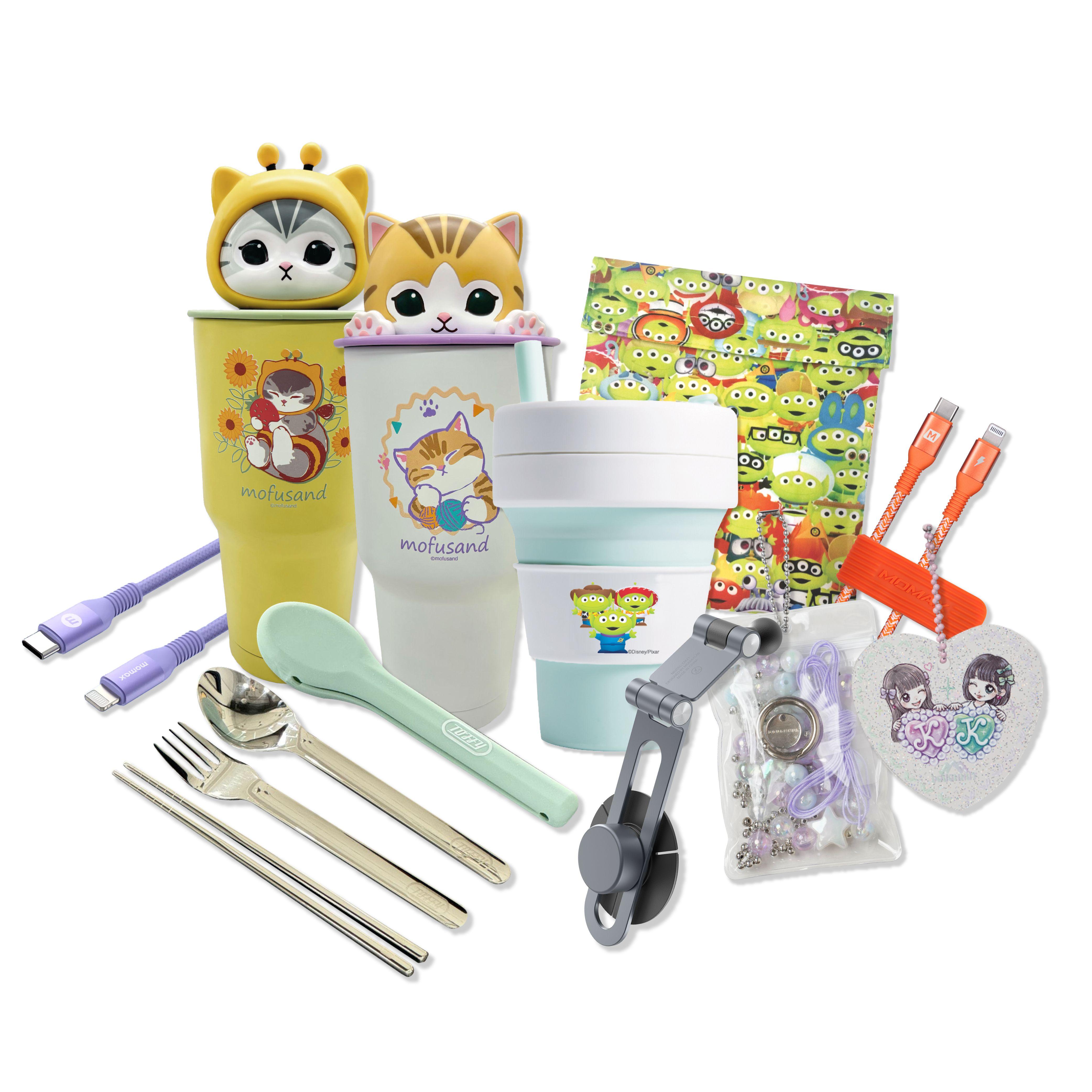 「7仔預購驚喜折慶周」推出「$1閃即購」,精選出電子配件、吊飾、保溫杯等9款產品,讓大家可以破抵價 $1輕鬆入手,絕對是今個折慶周的必搶荀貨!