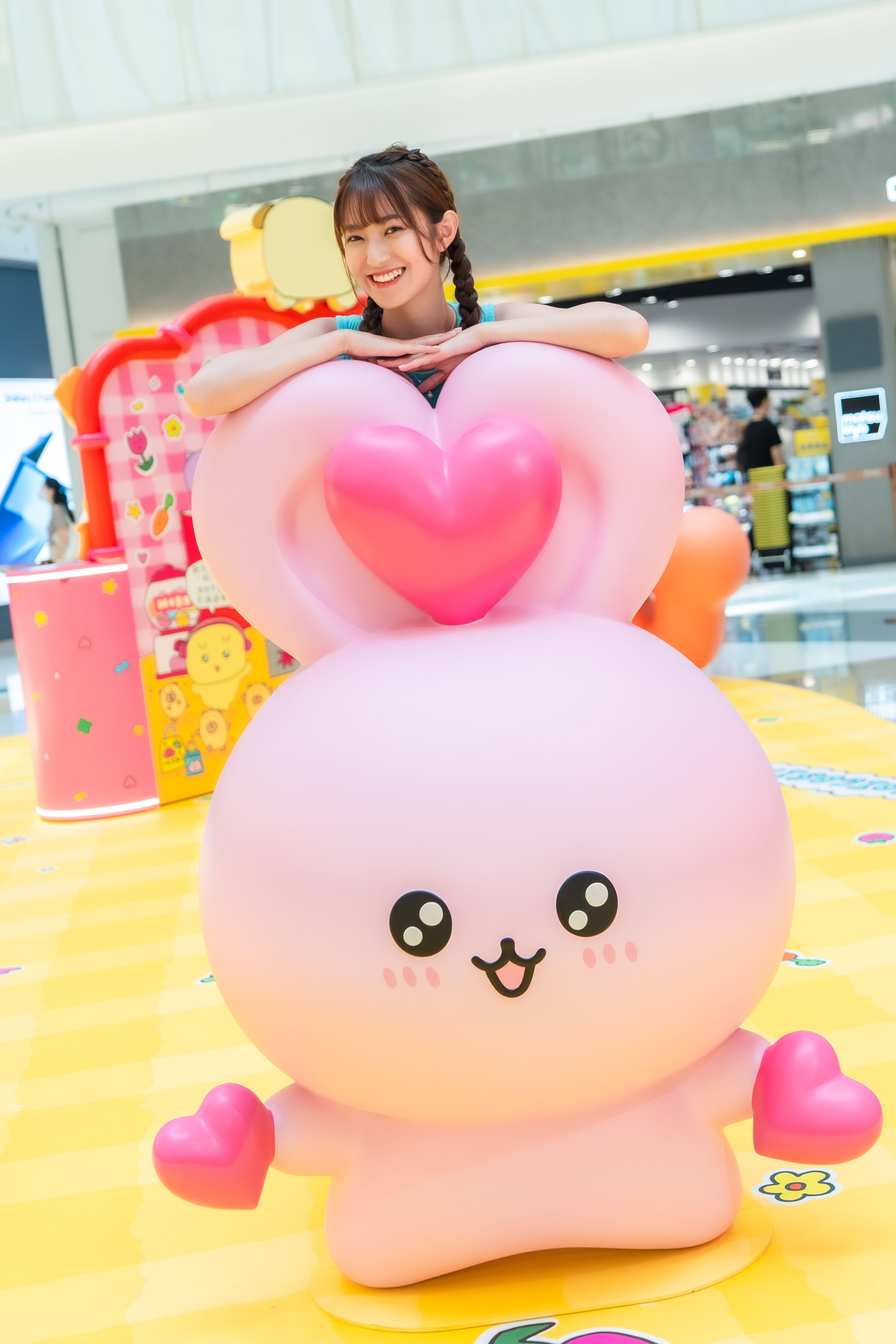 傳播愛的使者「小戀」已經駐守大發ATM等候