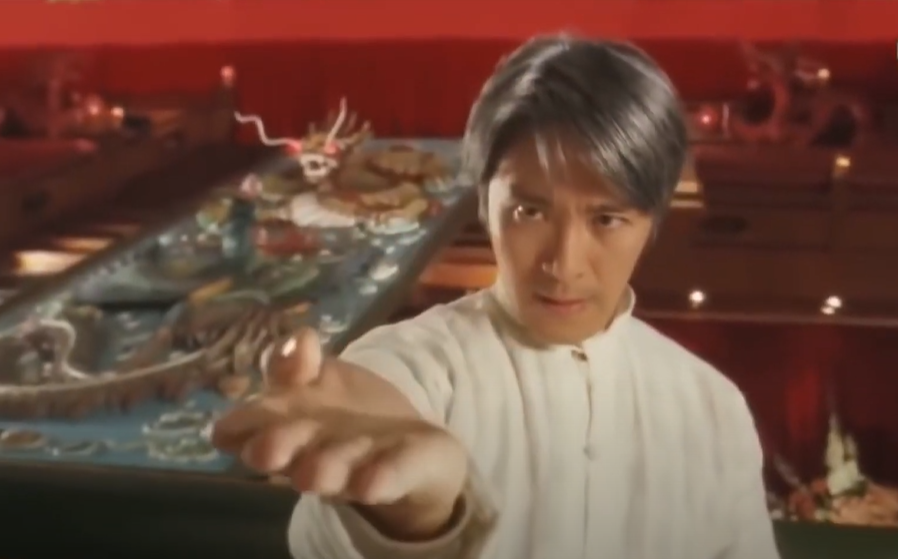 周星馳在電影《食神》的尾段的「食神歸位」戲碼,至今仍為不少人津津樂道。