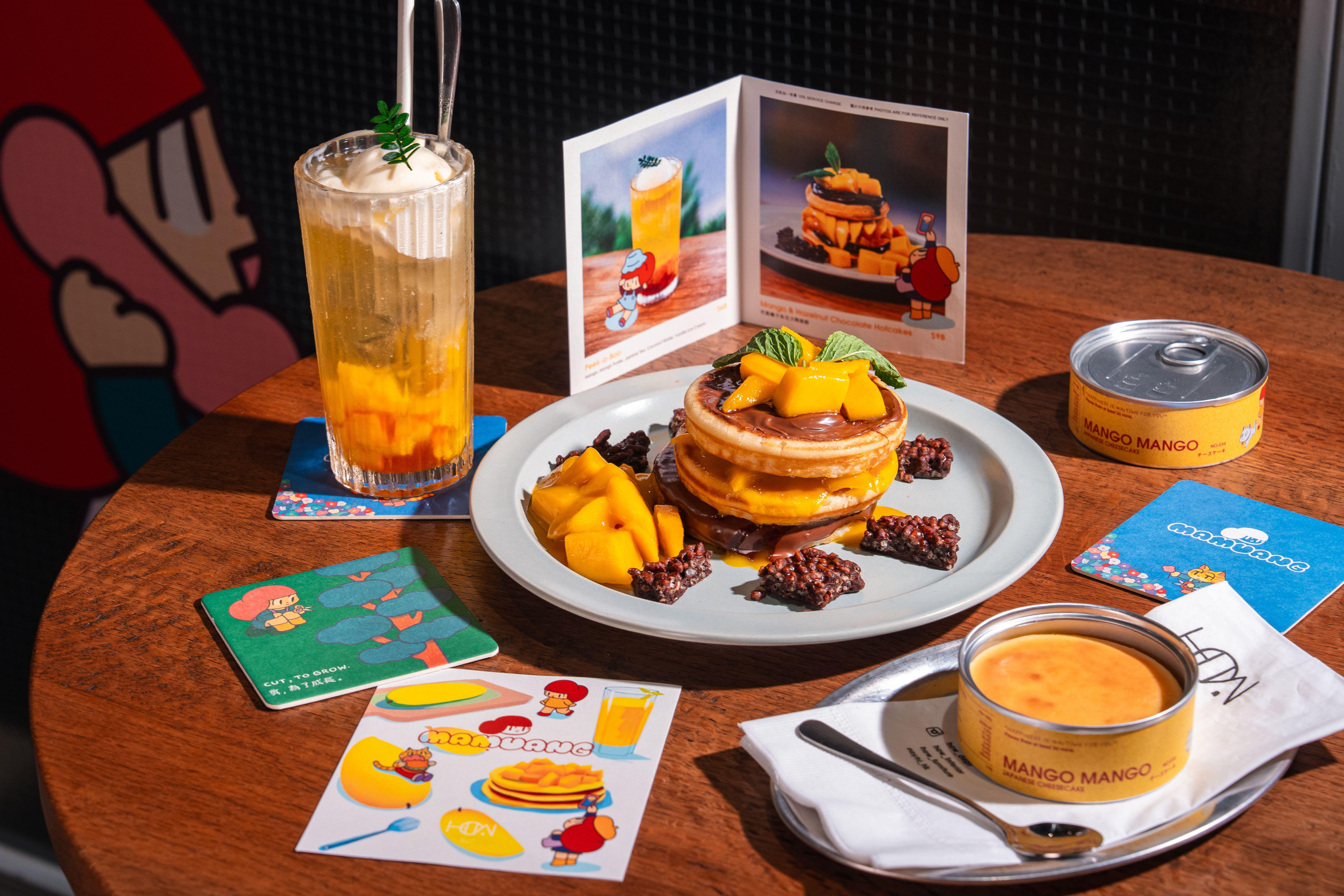 日式美學餐廳HOW to live well推出以芒果為主題的特色餐單