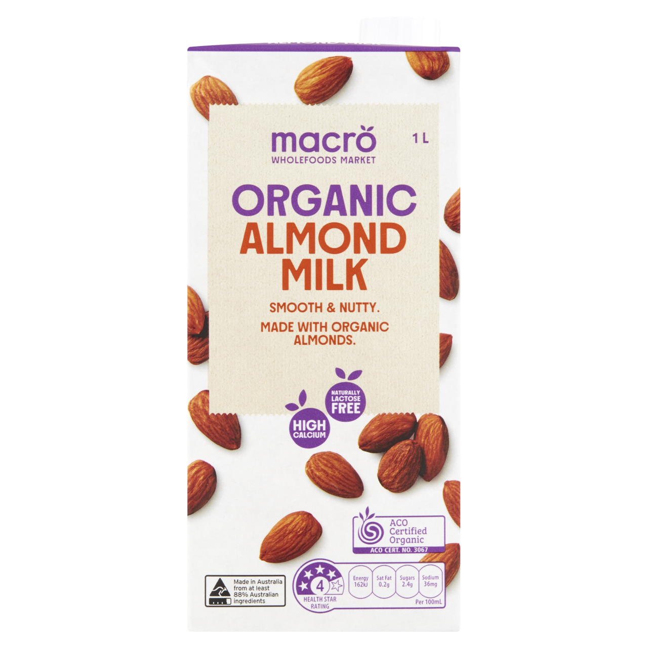 有機杏仁奶1公升 2盒折實價$119