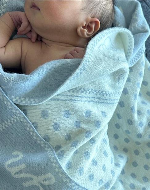 謝婷婷介紹囝囝叫Brooklyn。