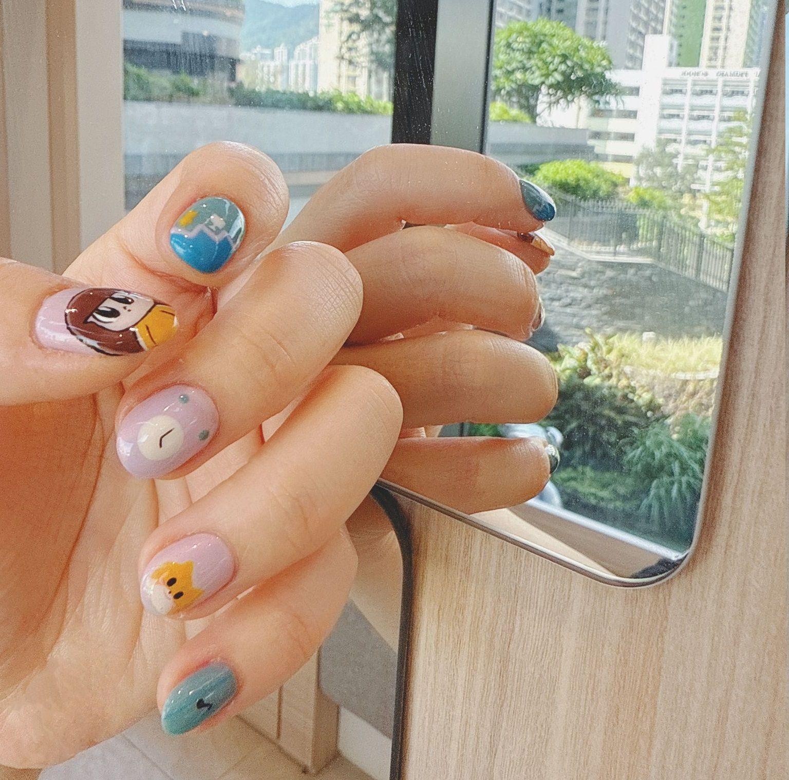 Nail it Tokyo獨家限定芒果妹及貓貓款指甲