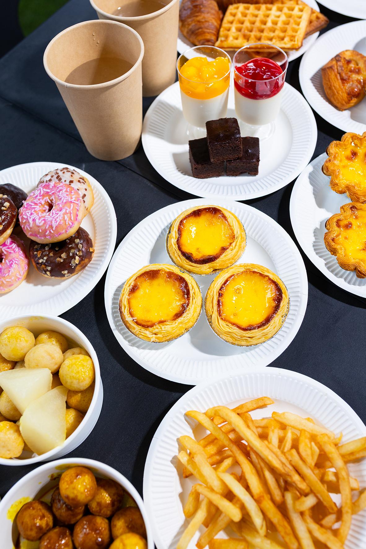 精緻包點、甜品、自助刨冰站