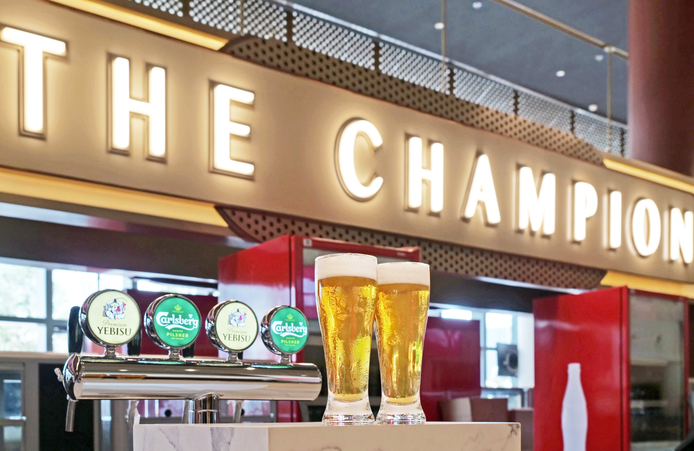 啟德體育園運動酒吧The Champion開業。(啟德體育園提供)