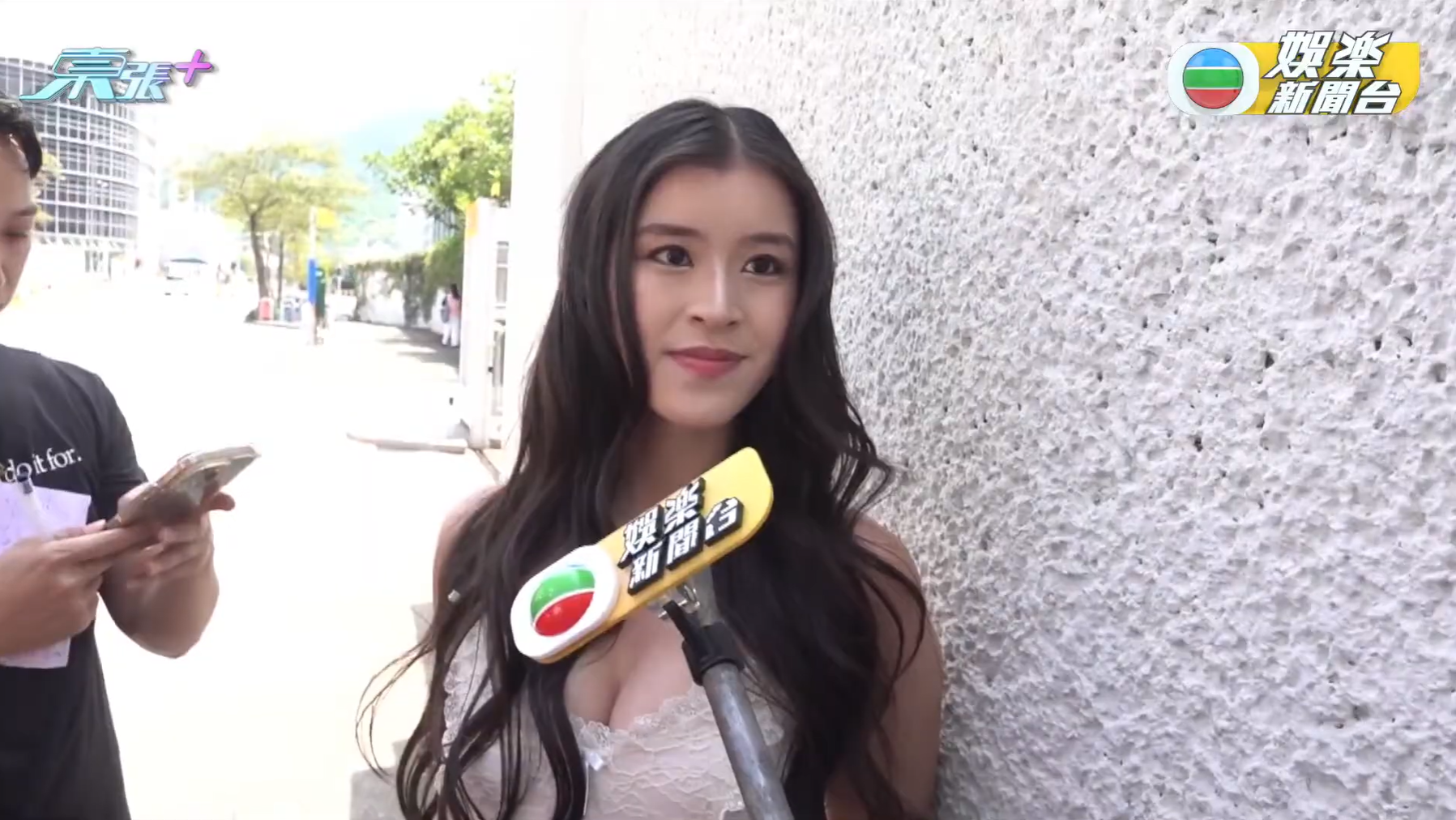 陳詠詩表現亦相當淡定。