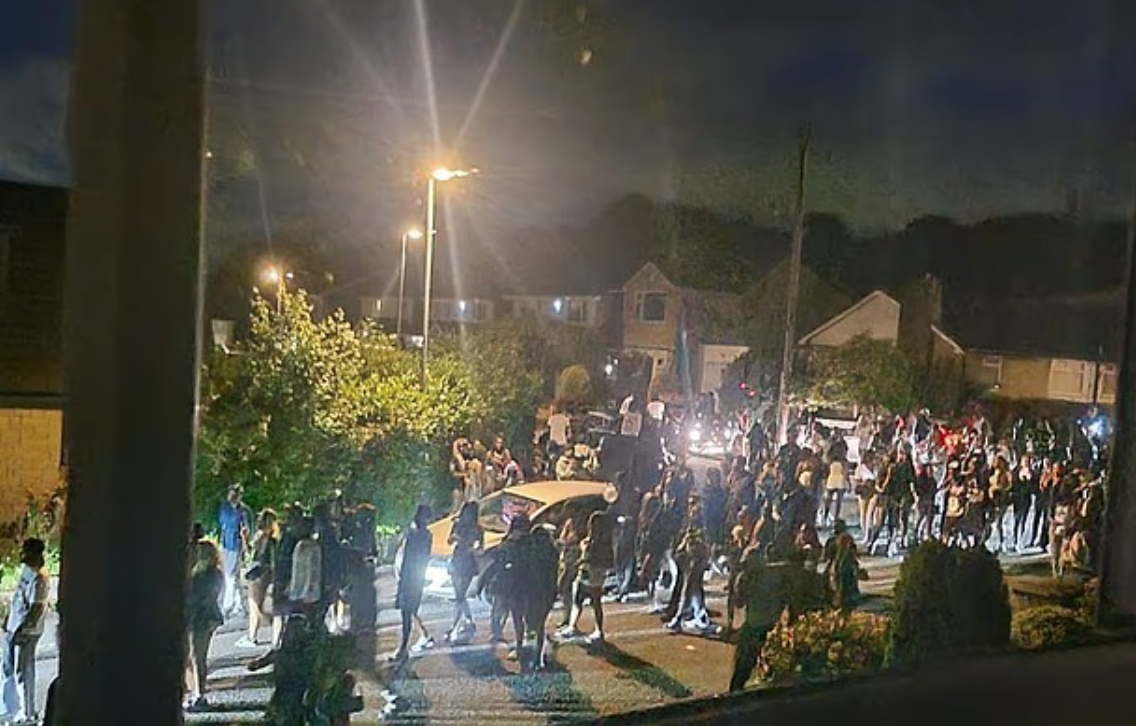 屋主以為只租給8人,怎料當晚有多達200人到場。(互聯網)