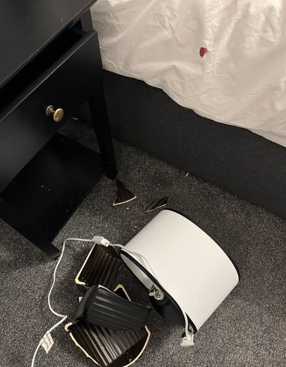 枱燈爛了。(互聯網)