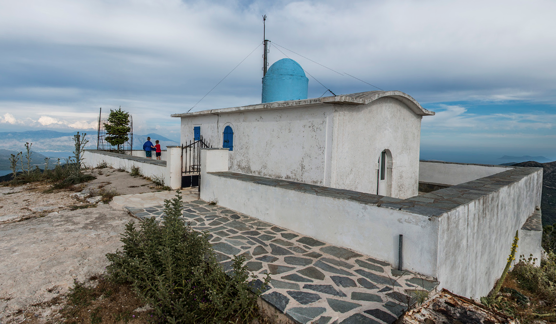 「先知以利亞教堂」據報是求婚的熱門地點。(互聯網)