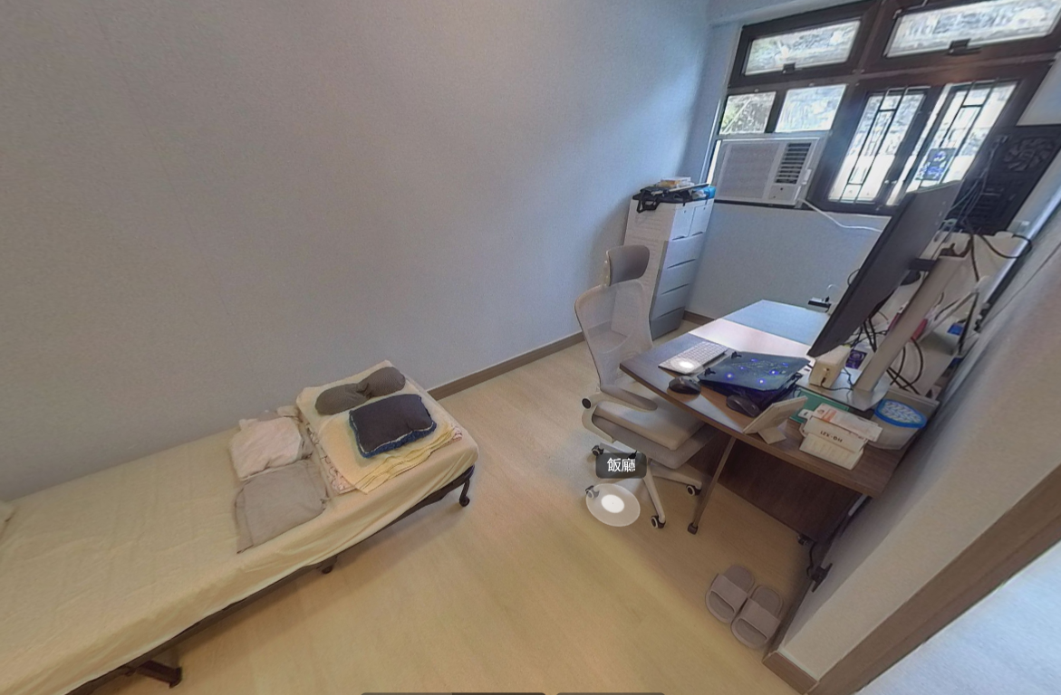 單位採光度不俗,間隔四正。(代理提供)