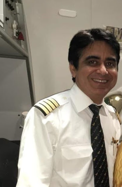 56歲機師薩巴爾瓦爾飛行經驗豐富。(互聯網)