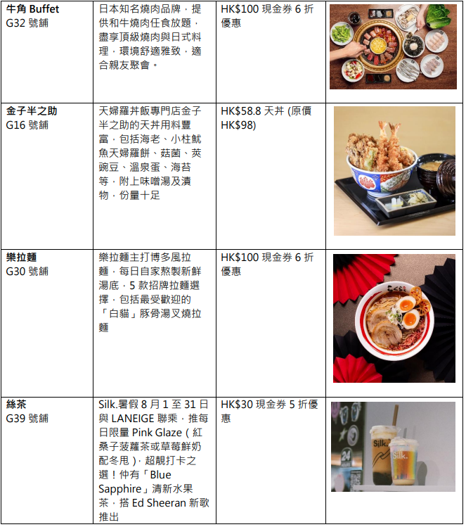 利東街「Hot Summer Hot Deals」美食消費盛會