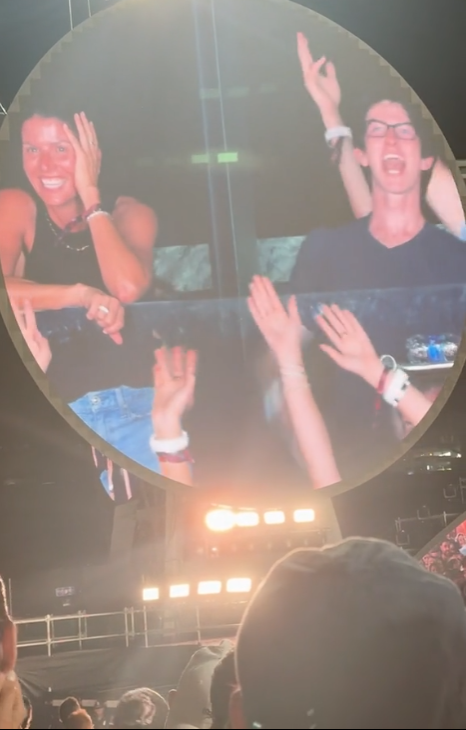 聽Coldplay演唱會登上親吻鏡頭情侶驚恐萬分 網民:婚外情被「捉姦」?(有片)