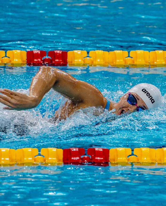 何詩蓓宣布因為背傷退出於新加坡舉行的世界游泳錦標賽。(何詩蓓ig)