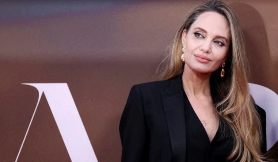 女星安祖蓮娜祖莉的嘴唇獲不少人讚賞。(路透社)