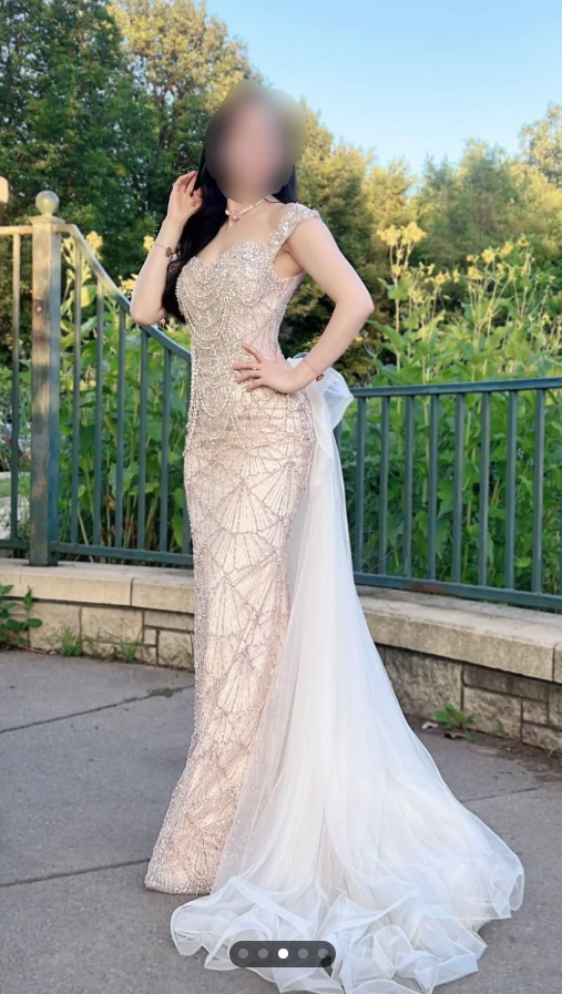 阿姨擺出的「戰鬥格」令人側目。(互聯網)