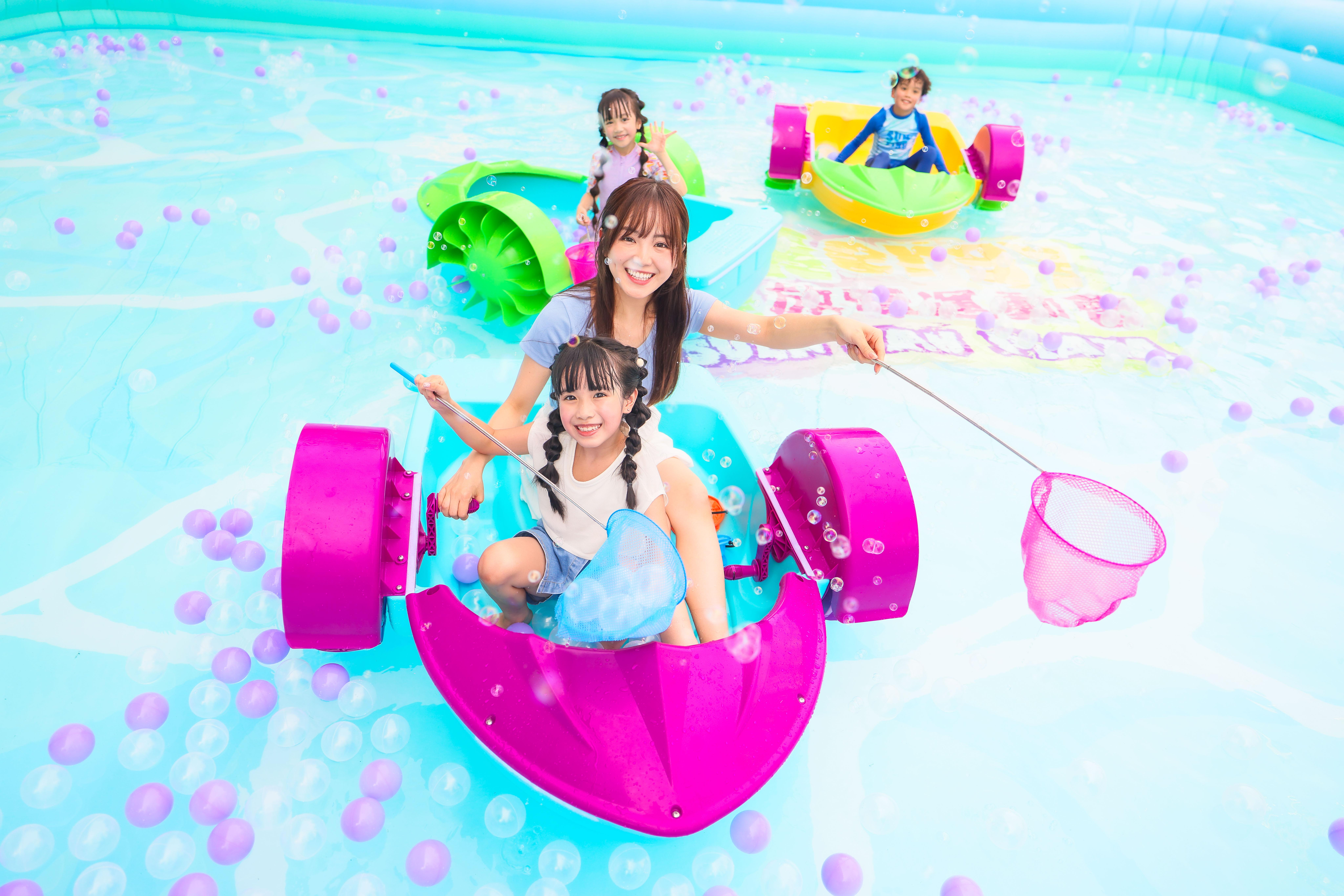 親子同樂水上單車樂園
