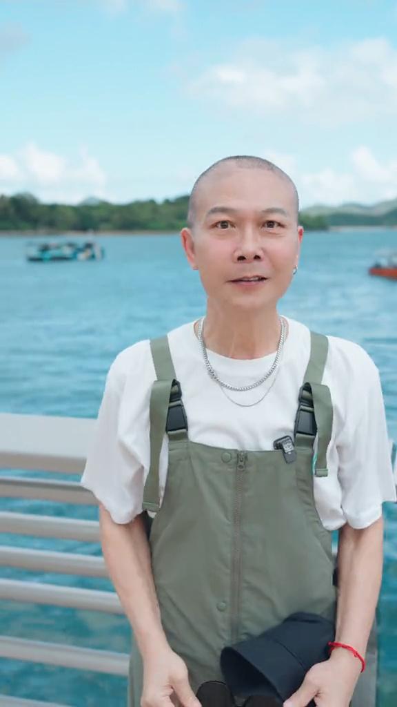 錢小豪稱,剃光頭只是為了護理頭髮。