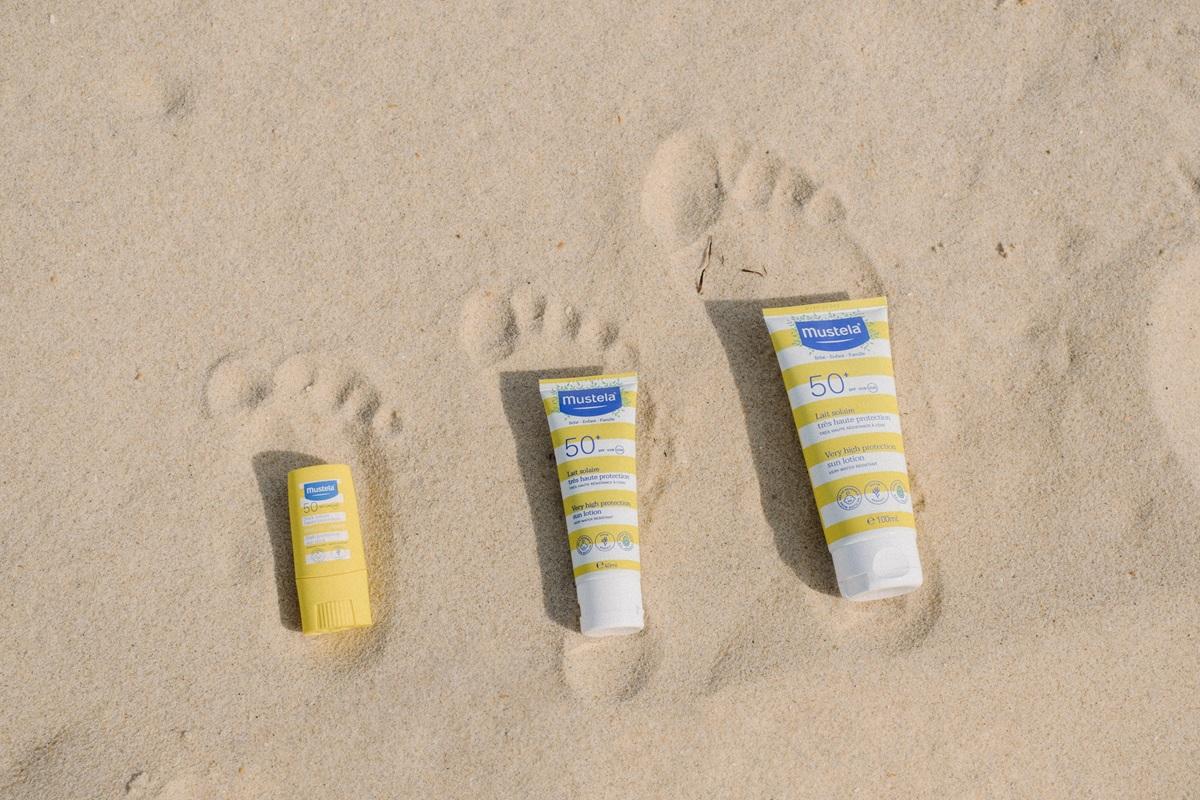 防曬2025|Mustela 高效面部防曬乳 SPF50 $139/40ml、高效防曬乳 SPF50 $179/100ml、高效防曬棒 SPF50 $129