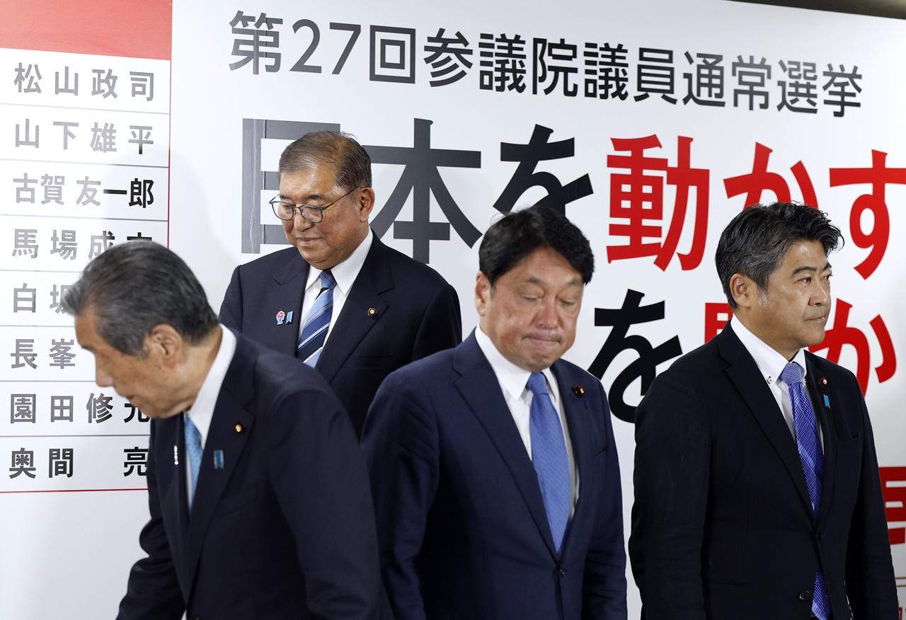 外界估計石破茂很大機會遭到逼宮。(AP)