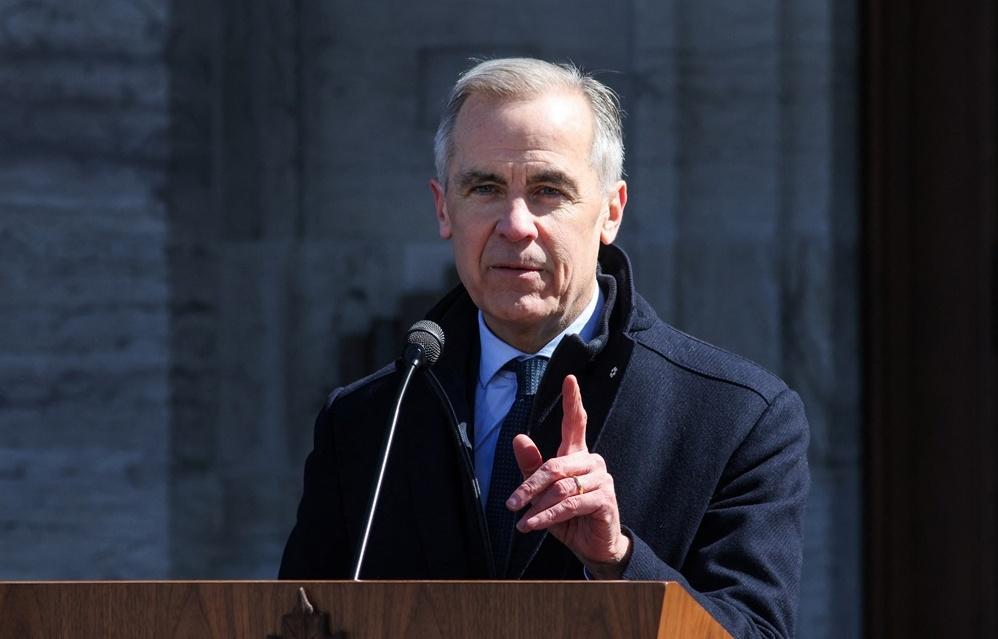 卡尼(Mark Carney) 周三宣布一系列針對鋼鐵進口的新關稅措施。(Reuters)
