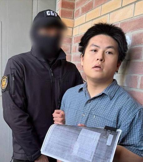 鄧彥城被捕。(烏克蘭國防部戰略事業部)