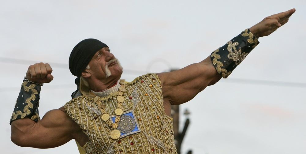 傳奇摔角巨星Hulk Hogan逝世,終年71歲。(AP)