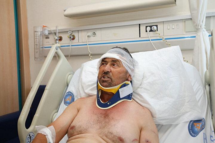 Süleyman被送院,所幸無生命危險,目前在醫院接受治療,情況穩定。(X)