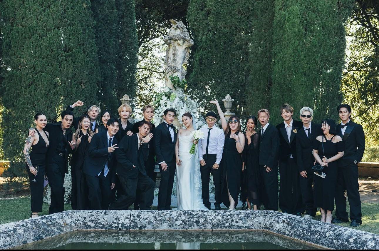 Tyson Yoshi意大利婚禮狂啜Christy 承諾盡力造人三年抱兩