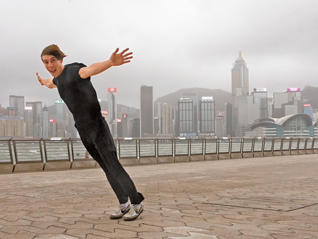 颱風韋帕 尖沙咀