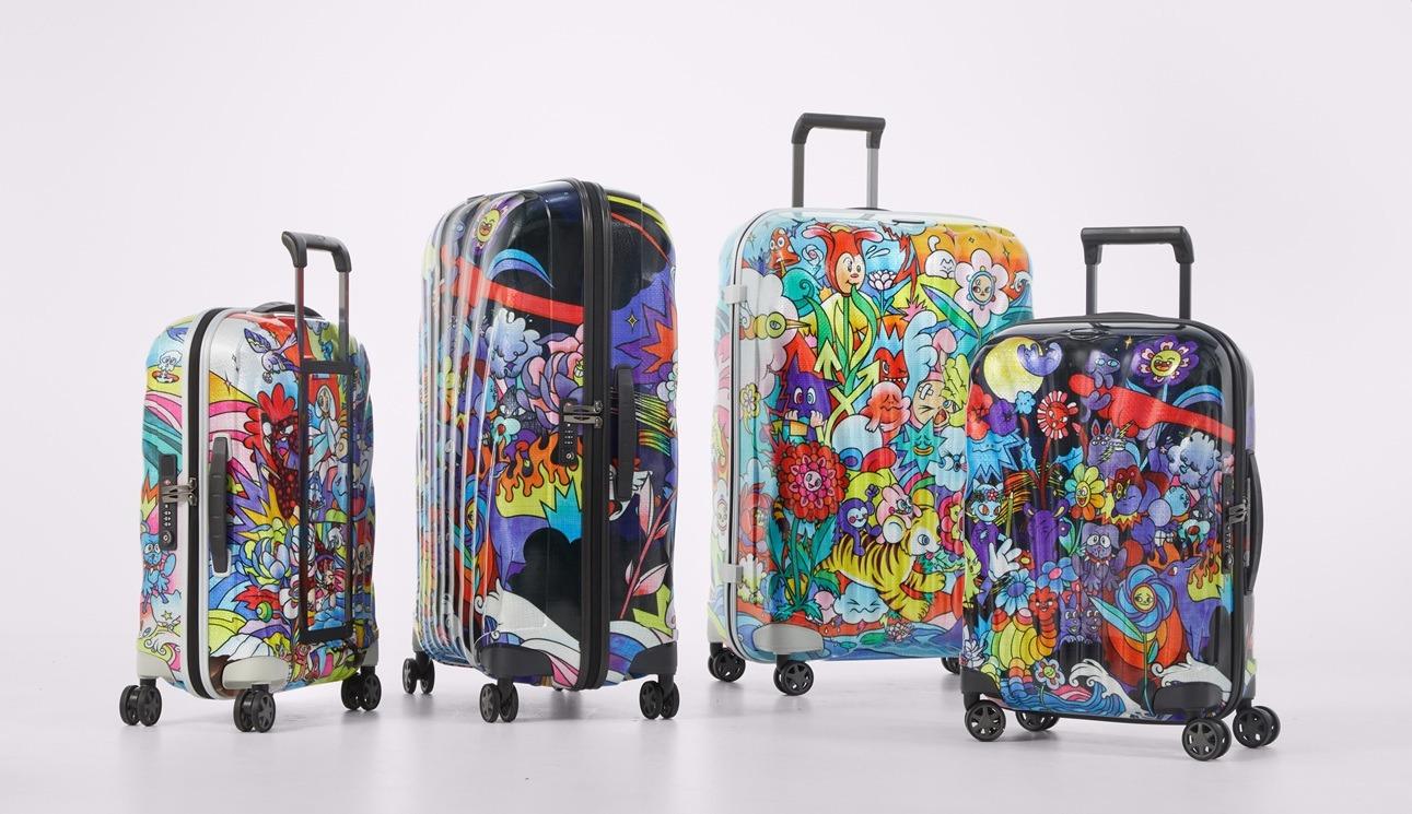 Samsonite X Vexx限量聯乘C-Lite系列旅行箱,有兩款size選擇。