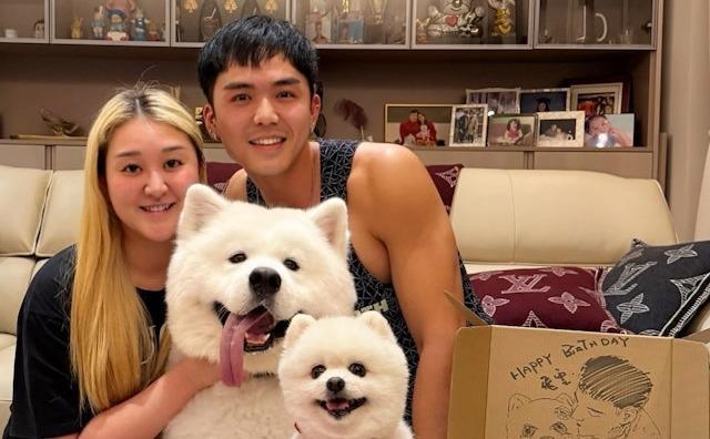 伍富橋(Alvin) 與老婆梁兆楹(Shirley)一向熱愛小動物和非常有善心。