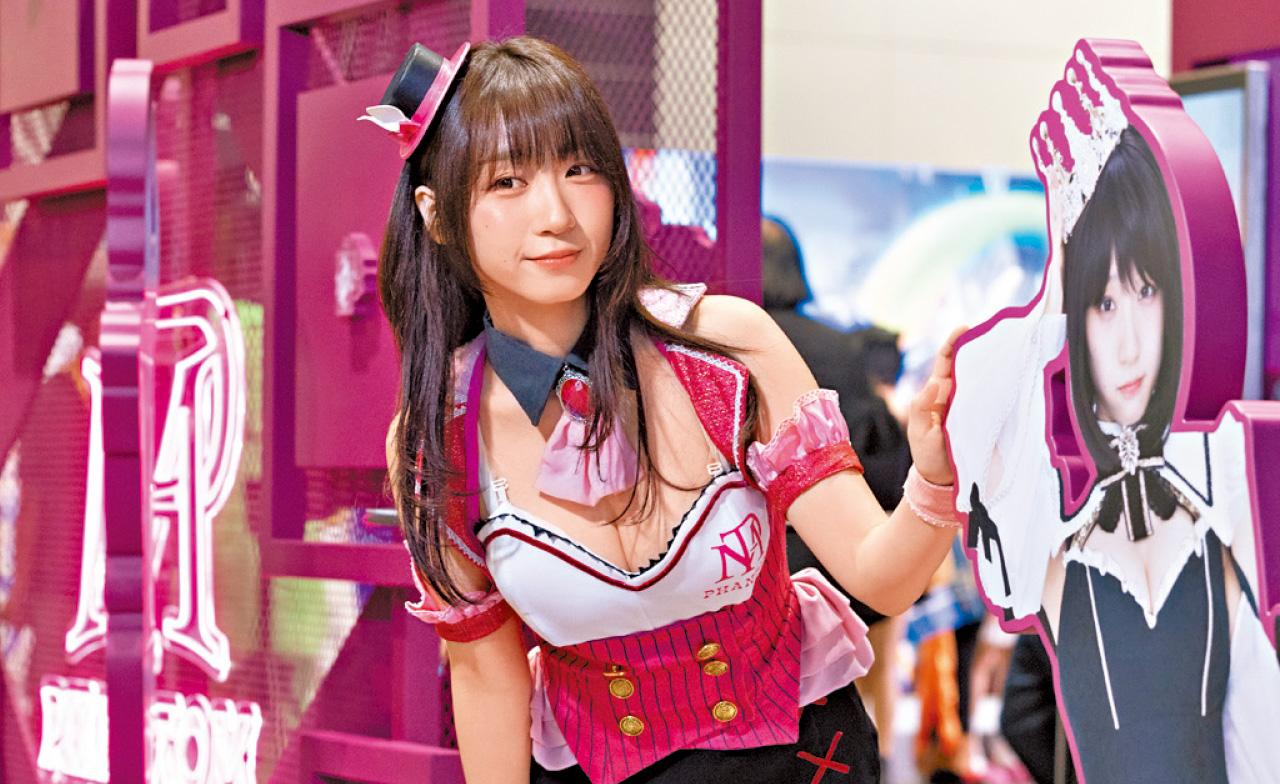 香港動漫電玩節 日本Cosplayer伊織萌