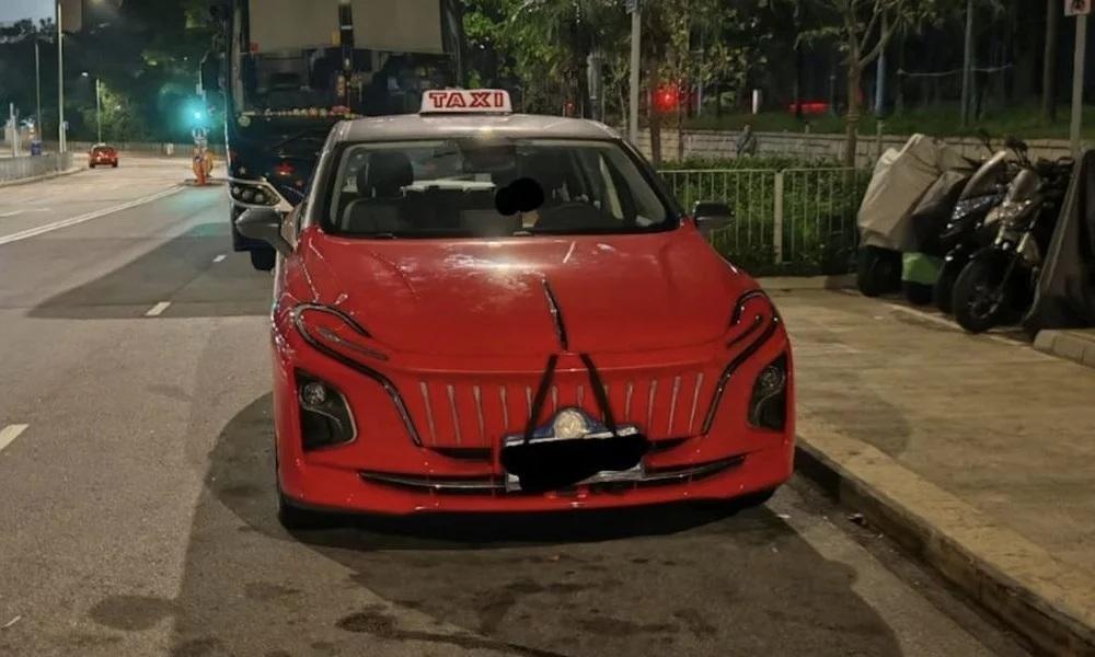 「紅旗」早前被發現在香港街頭,據悉車價企僅18萬平對手一半。(資料圖片/網上圖片)