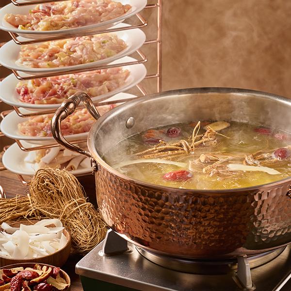 五指毛桃脆皮雞煲$228/份