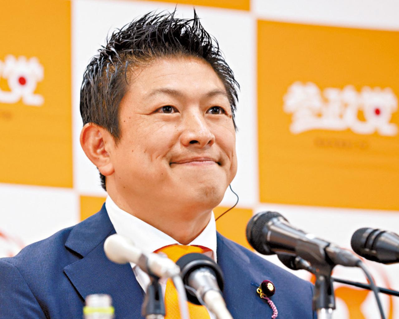 參政黨黨魁神谷宗幣