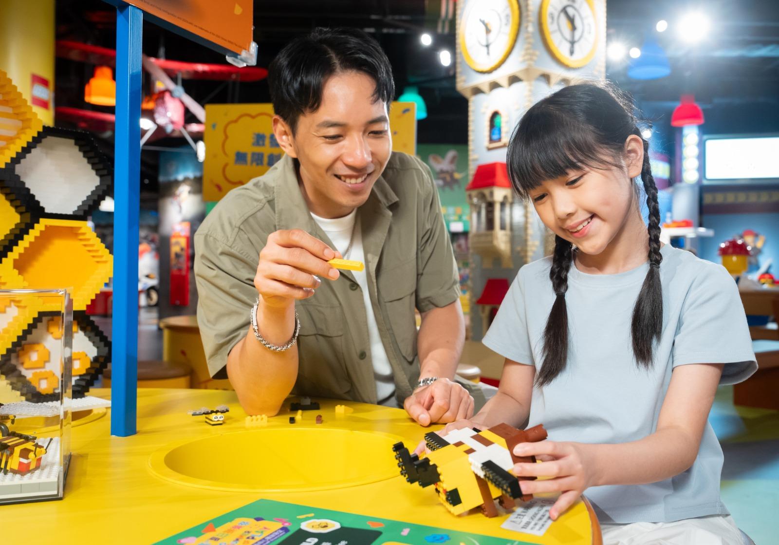 LEGO迷可以參加創意工作坊,與模型拼砌達人團隊交流,創作一座充滿趣味的城市。