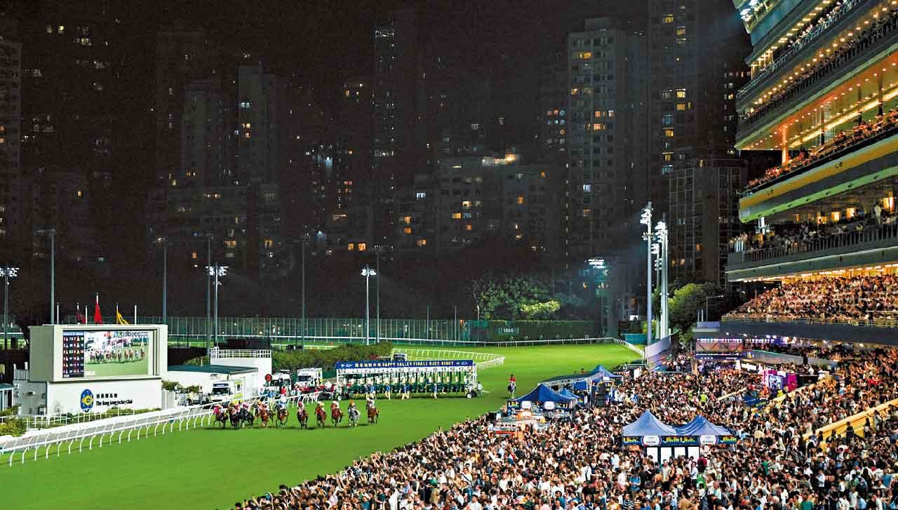 2024/2025年度香港馬季周三煞科。