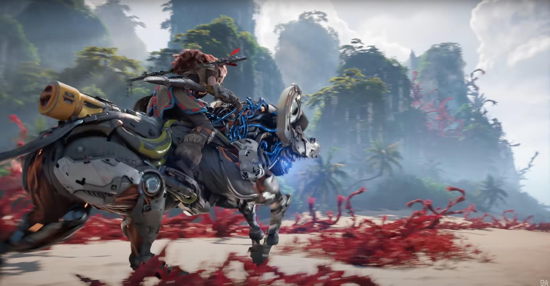 索尼遊戲《地平線》。(官方YouTube截圖)