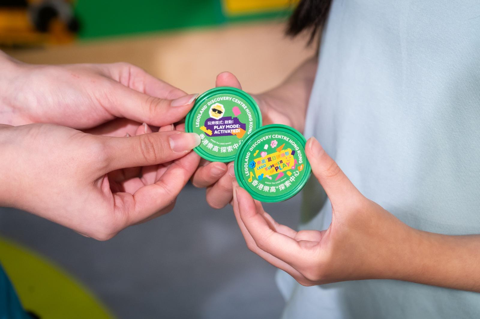 啟動玩樂模式後,即可香港樂高探索中心發揮無限創意。