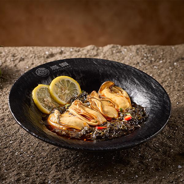 撈汁紫菜生蠔$48/份