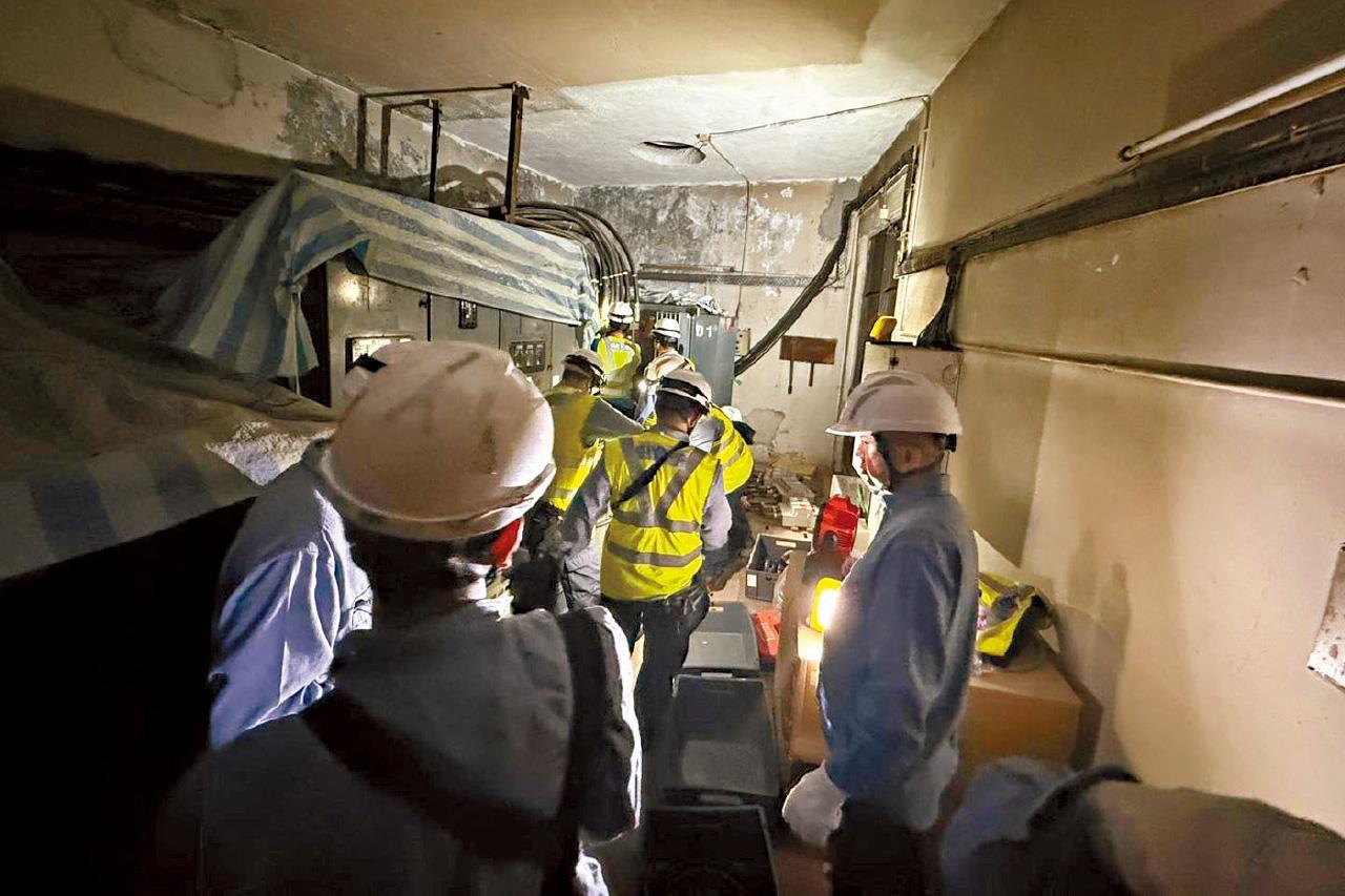 土瓜灣益豐大廈停電。(資料圖片)