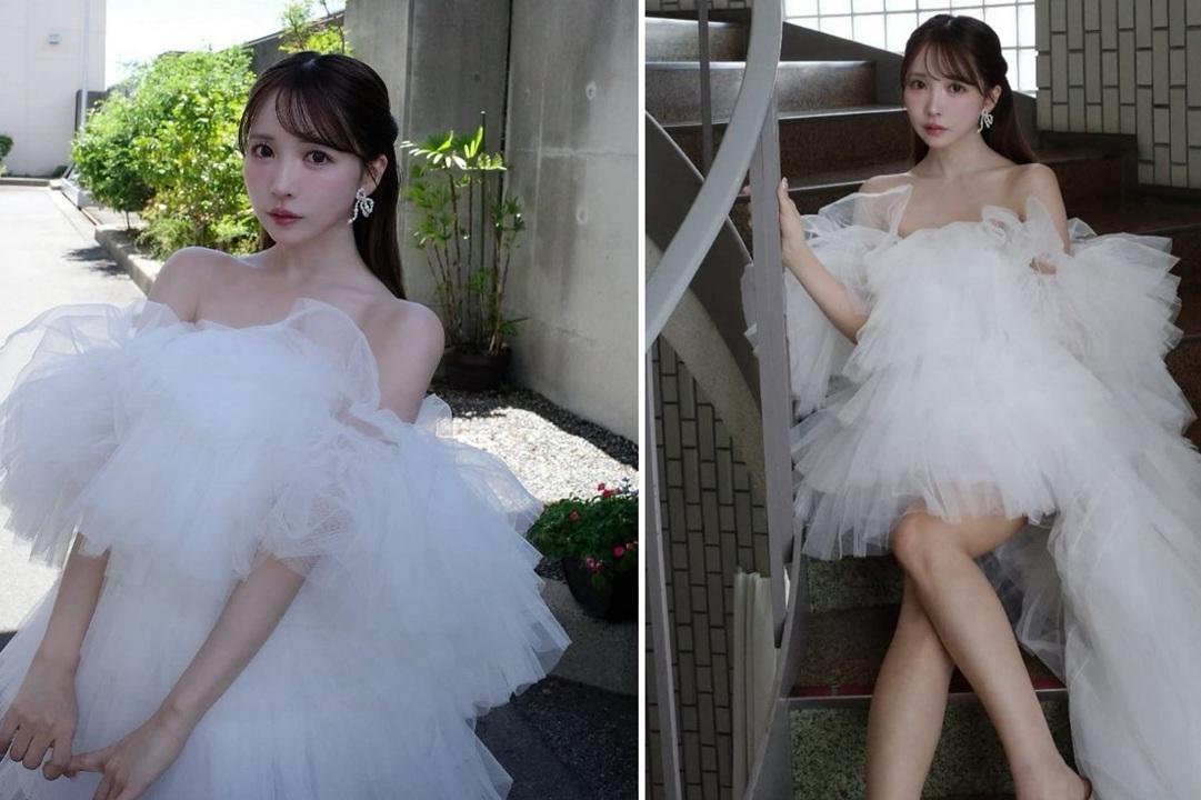 三上分享多張婚紗靚相,肯定激死準新娘子。