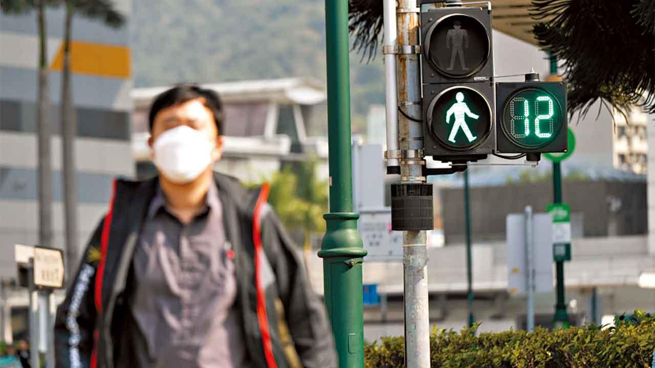 綠公仔倒數器