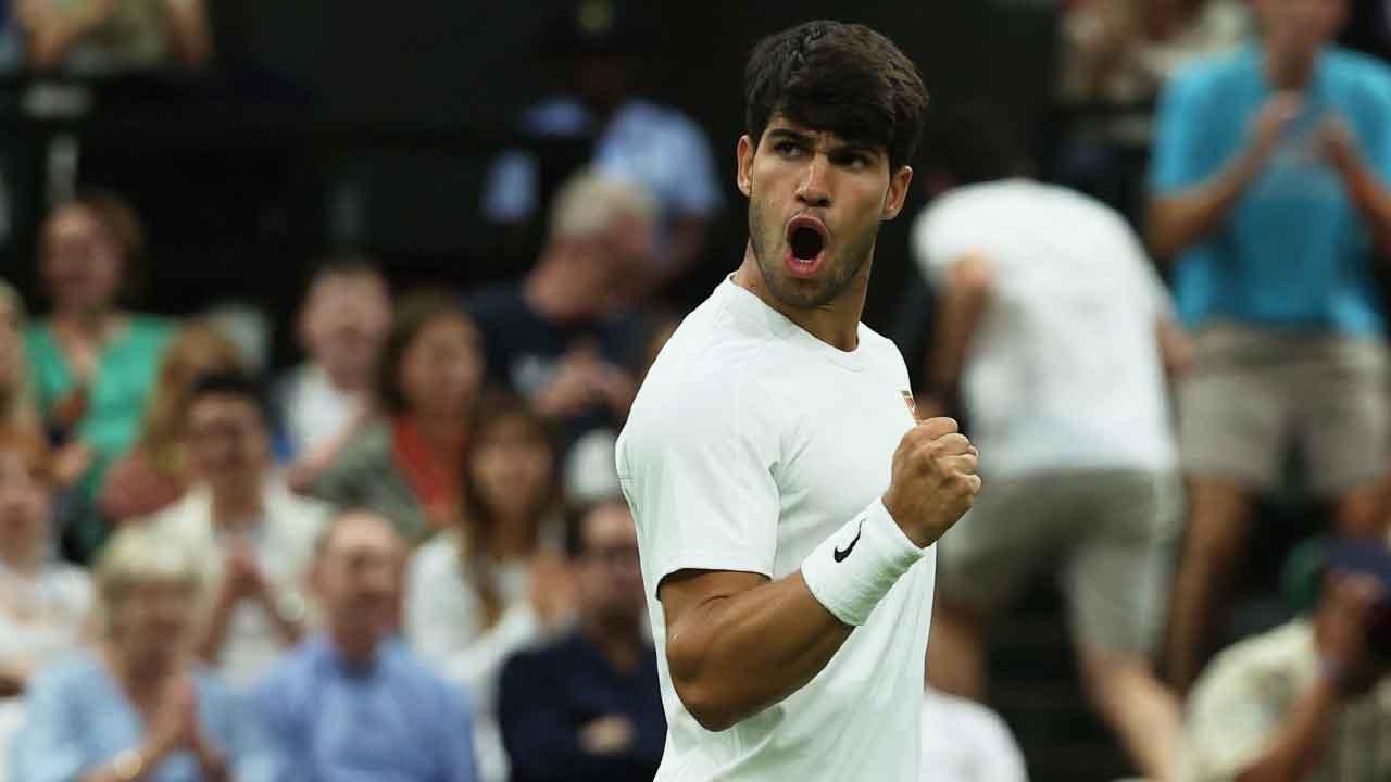 溫網|輕鬆入4強 艾卡拉斯:信心高漲